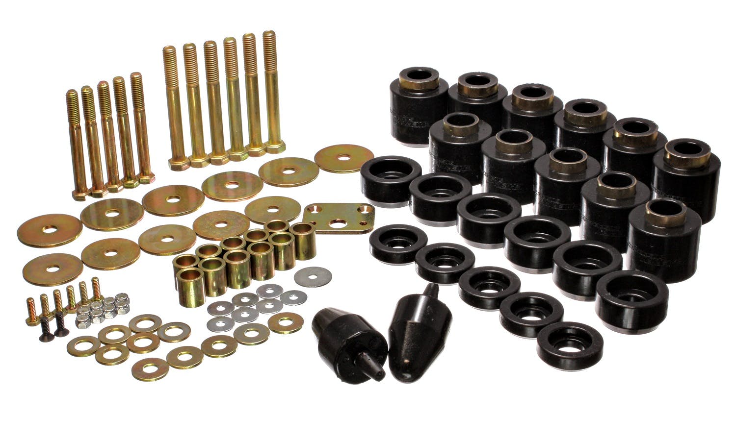 Energy Suspension Body Mount Set For Jeep TJ - 2.4107G Polyurethane Bushings